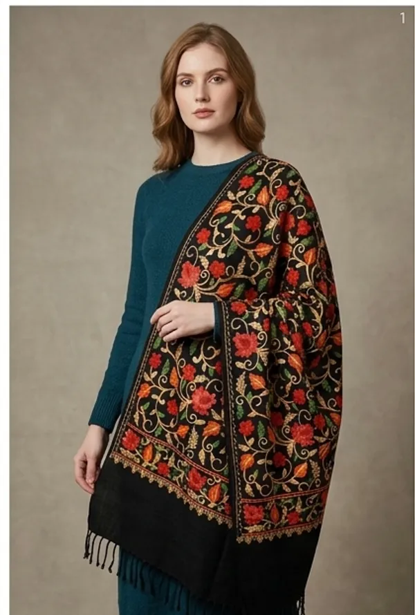 Black_Woolen_Shawl_For_Women