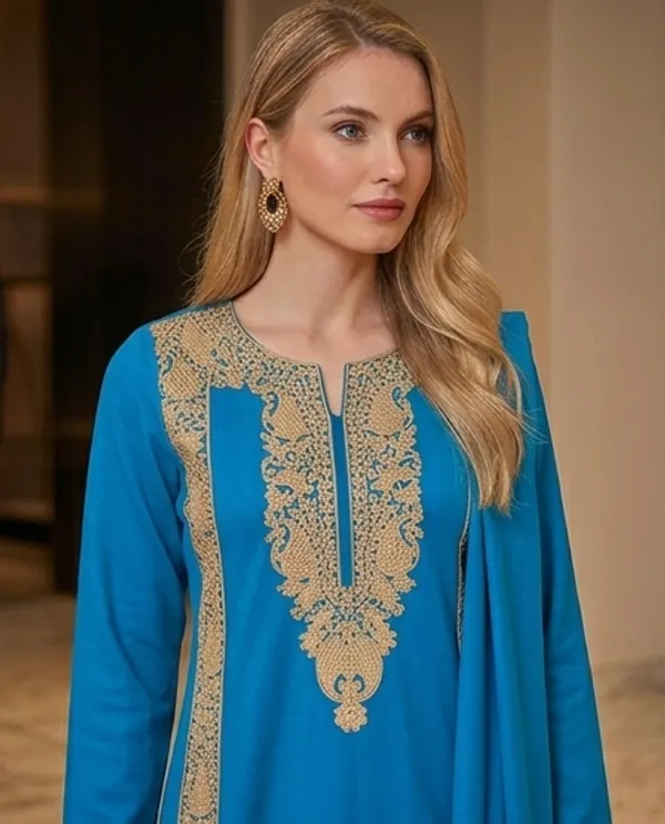 Frozi_Woolen_Unstitched_Dress_Material_For_Women