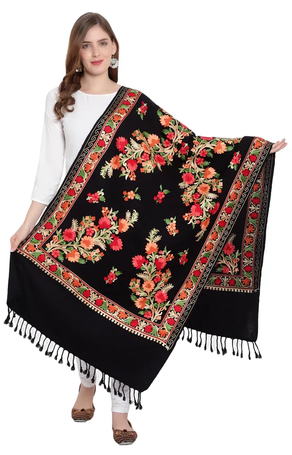 Black_Woolen_Shawl_For_Women