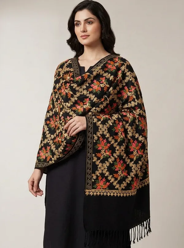 Black_Woolen_Shawl_For_Women