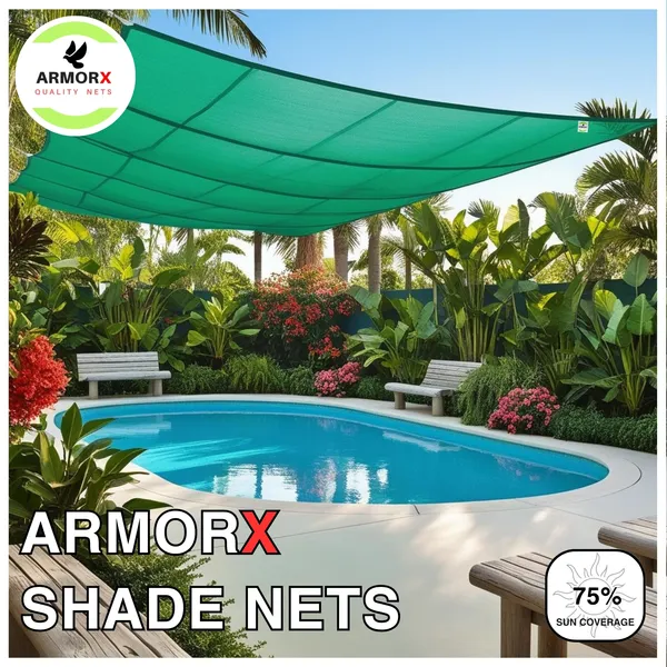 ArmorX_Green_Shade_Net/Shade_Cover_for_Garden,_Greenhouse,_Privacy_Fencing_-_UV_Stabilized_75%_Sun_Block_with_Eyelets_Attached_for_Easy_Installation