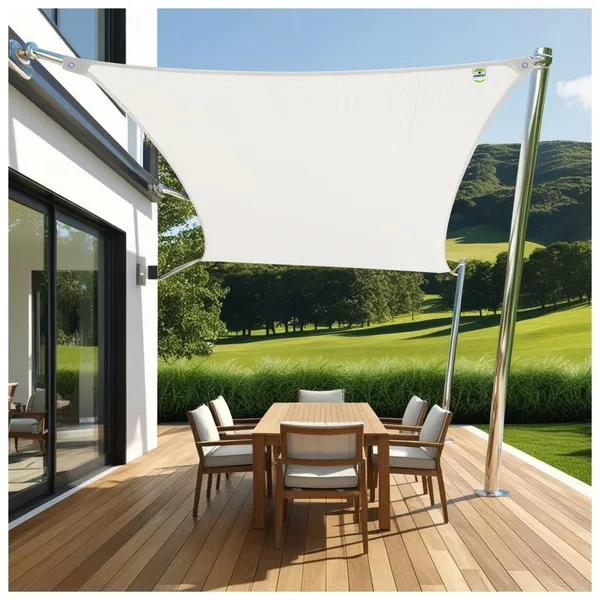 ArmorX_White_Shade_Net/Shade_Cover_for_Garden,_Greenhouse,_Privacy_Fencing_-_UV_Stabilized_75%_Sun_Block_with_Eyelets_Attached_for_Easy_Installation