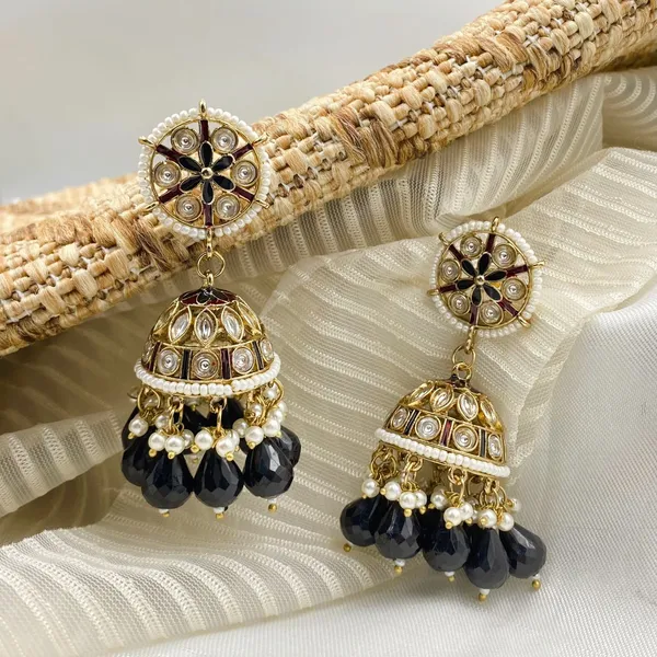 Black_Charm_Beaded_Jhumkas