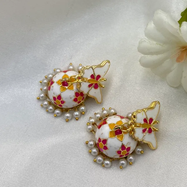 Gold_Plated_Kundan_Jhumka_Earrings_for_Women_&_Girls