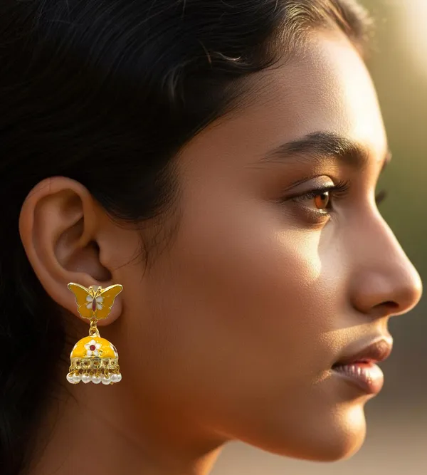 Gold_Plated_Kundan_Jhumka_Earrings_for_Women_&_Girls