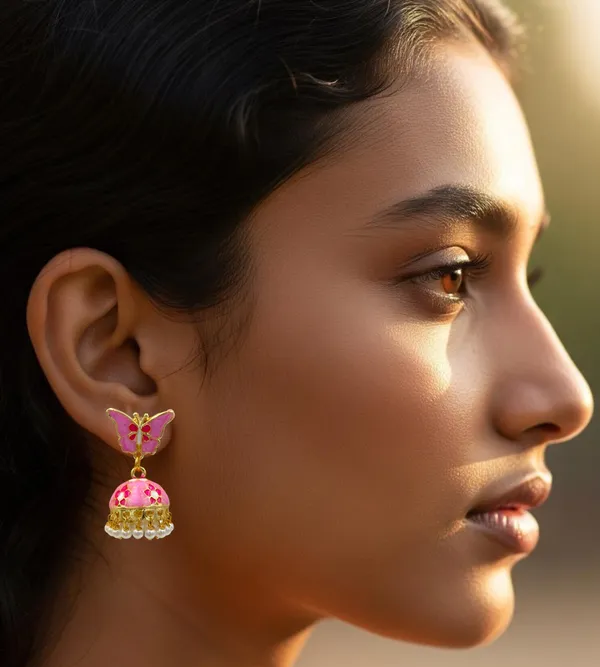 Gold_Plated_Kundan_Jhumka_Earrings_for_Women_&_Girls