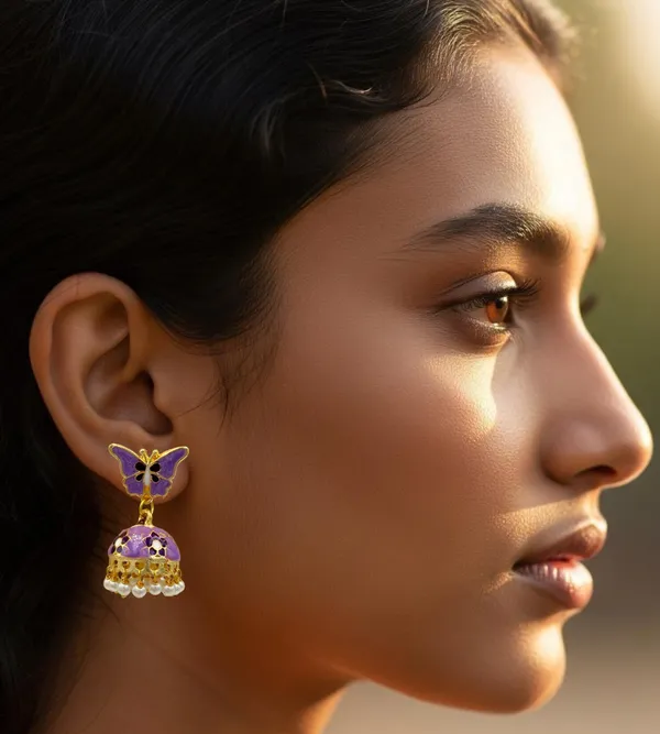 Gold_Plated_Kundan_Jhumka_Earrings_for_Women_&_Girls