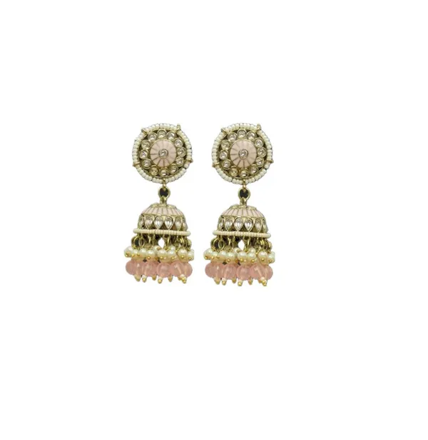 Baby_Pink_Sunshine_Jhumkas_For_Women_&_Girls