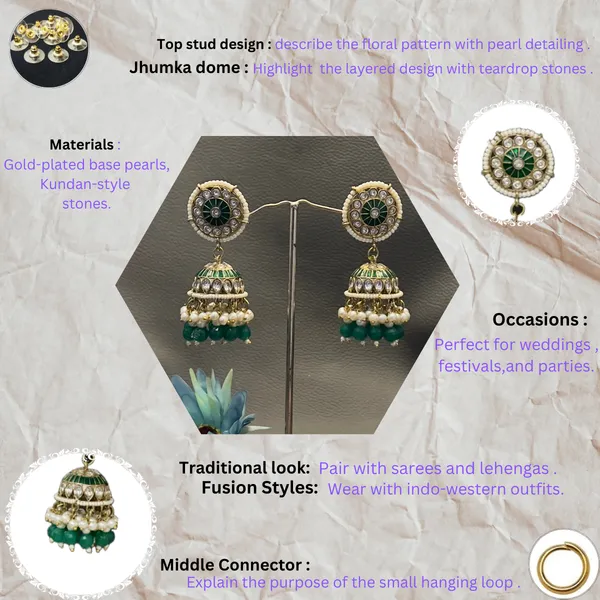 Green_Classic_Kundan_Elegant_Jhumkas