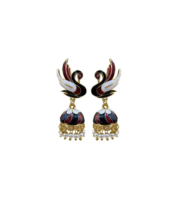 Stylish_Ethnic_Gold_Plated_Earrings_for_Women_Crystal_Brass_Earring_Set