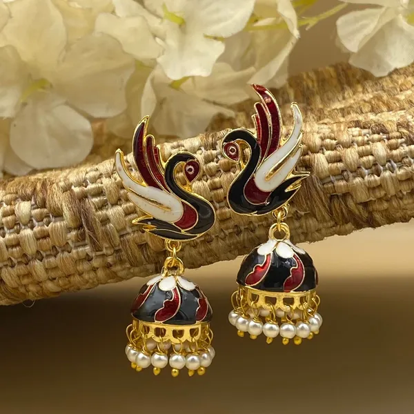 Stylish_Ethnic_Gold_Plated_Earrings_for_Women_Crystal_Brass_Earring_Set
