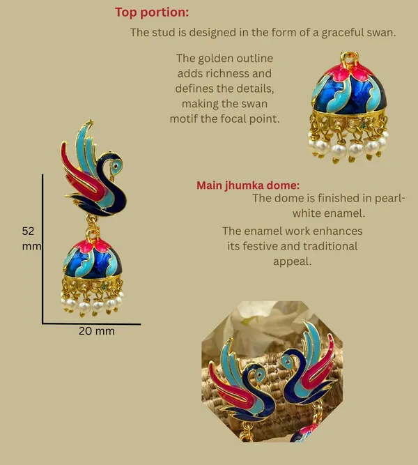 Stylish_Ethnic_Gold_Plated_Earrings_for_Women_Crystal_Brass_Earring_Set,_Jhumki_Earring