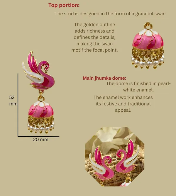Stylish_Ethnic_Gold_Plated_Earrings_for_Women_Crystal_Brass_Earring_Set,_Jhumki_Earring