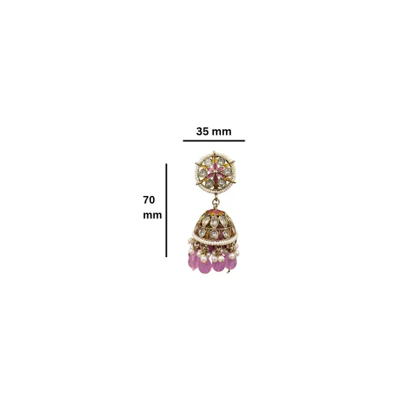 Purple_Blossom_Beaded_Jhumkas