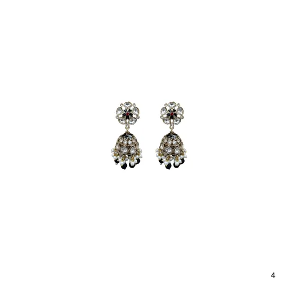 Black_Trendy_&_Stylish_Designer_Jhumkas_For_Every_Occasion