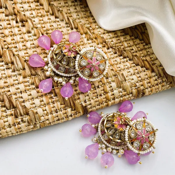 Purple_Blossom_Beaded_Jhumkas