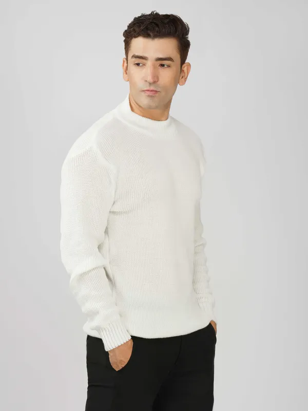 White_Men's_Winter_High_Neck_Sweater_Stylish_Warm_Wool_Pullover_For_Cold_Weather