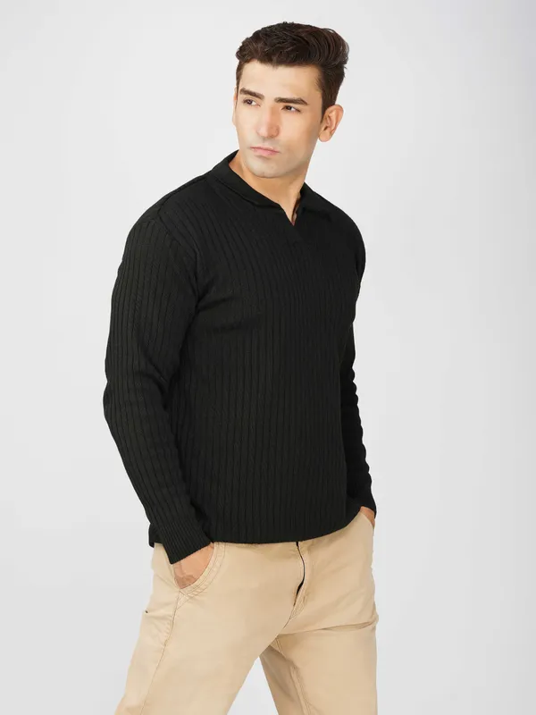 Black_Mens_Johnny_Collar_Sweater