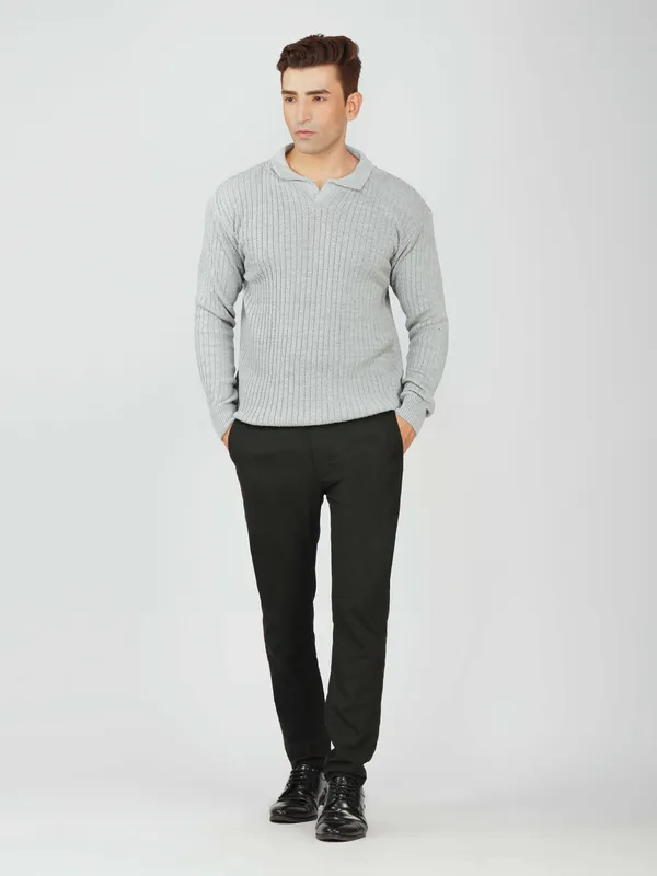 Grey_Mens_Johnny_Collar_Sweater