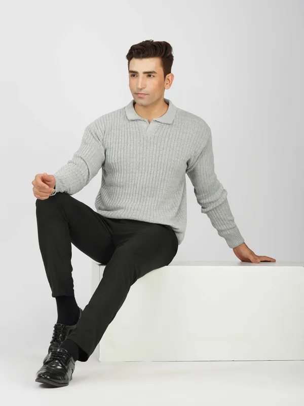 Grey_Mens_Johnny_Collar_Sweater