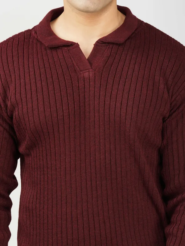Wine_Mens_Johnny_Collar_Sweater