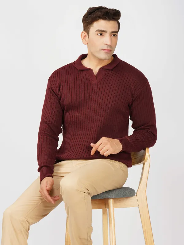 Wine_Mens_Johnny_Collar_Sweater