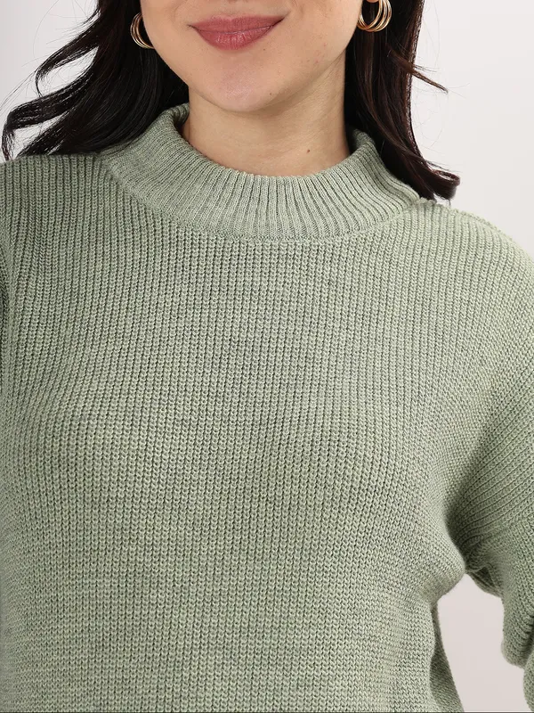 Light_Grey_Women's_Premium_Knitted_Sweater_Soft_Winter_Pullover,_Elegant_Warm_Knitwear_For_Casual_&_Office_Wear