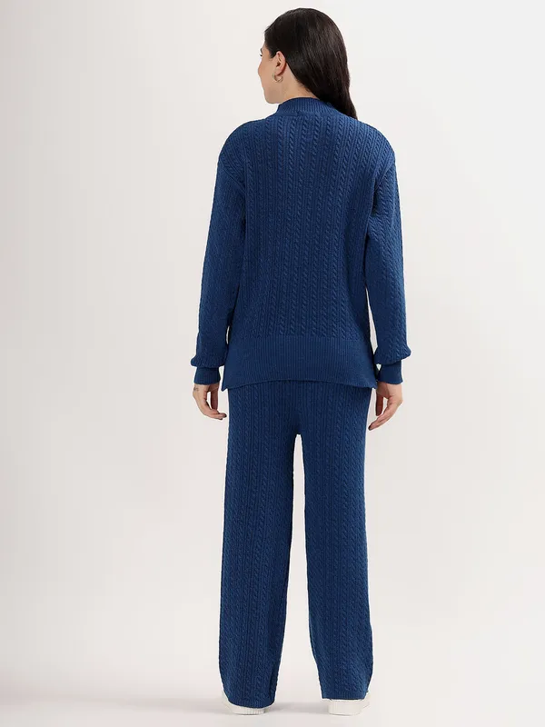 Airforce_Chic_Knit_Lounge_Set_For_Women_Winter_Co-Ord_With_Wide_Leg_Pants