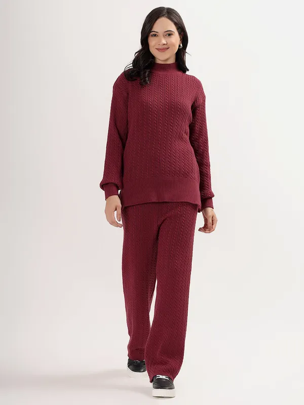 Onion_Chic_Knit_Lounge_Set_For_Women_Winter_Co-Ord_With_Wide_Leg_Pants