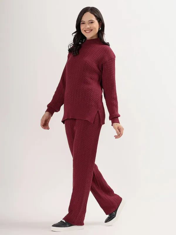 Onion_Chic_Knit_Lounge_Set_For_Women_Winter_Co-Ord_With_Wide_Leg_Pants