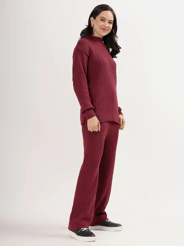Onion_Chic_Knit_Lounge_Set_For_Women_Winter_Co-Ord_With_Wide_Leg_Pants