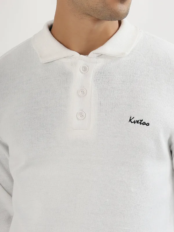 White_Men's_Polo_Johnny_Collar_Sweater_Premium_Winter_Knitwear_Stylish_&_Comfortable_Mens_Pullover