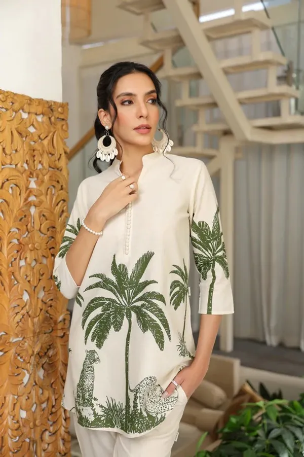 White_Rayon_Slub_Stylish_Co-Ord_Set_For_Women