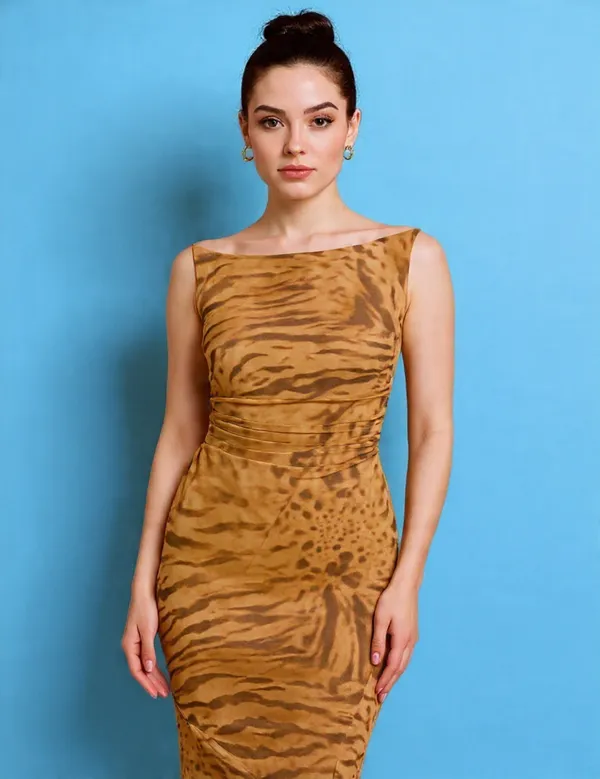 Leopard_Powernet_Bodycon_Dress_For_Women