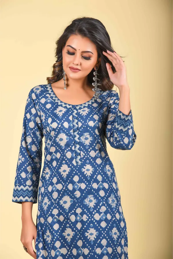 Blue_Rayon_Slub_&_Dupatta_Kotachex_Kurta_Set_For_Women