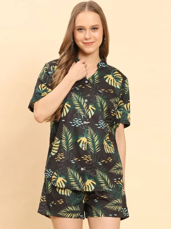Brown_Rayon_Slub_Designer_Luxe_Summer_Co-Ord_Set_For_Women