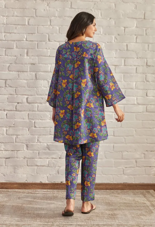 Blue_Rayon_Slub_Co-Ord_Set_For_Women