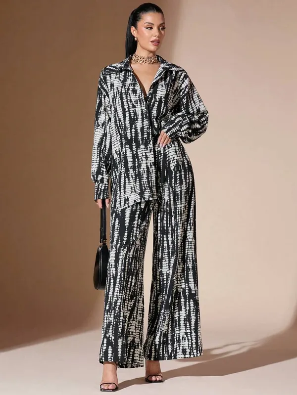 Black_Rayon_Slub_Urban_Printed_Co-Ord_Ensemble_For_Women