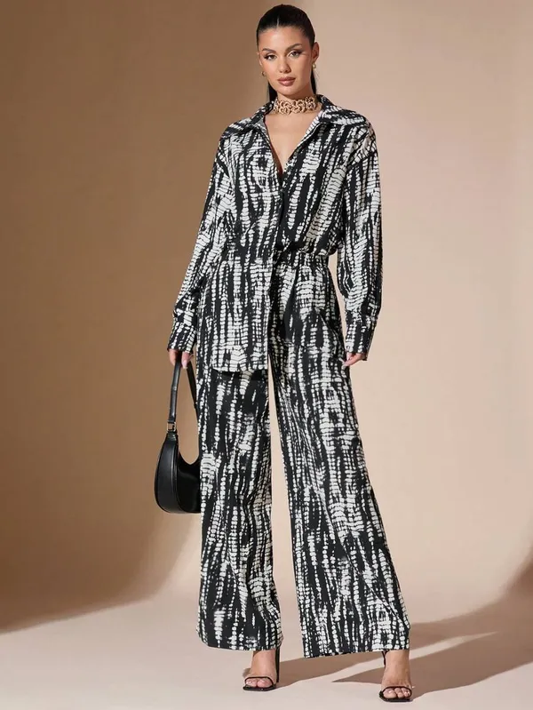 Black_Rayon_Slub_Urban_Printed_Co-Ord_Ensemble_For_Women