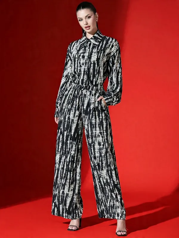 Black_Rayon_Slub_Urban_Printed_Co-Ord_Ensemble_For_Women