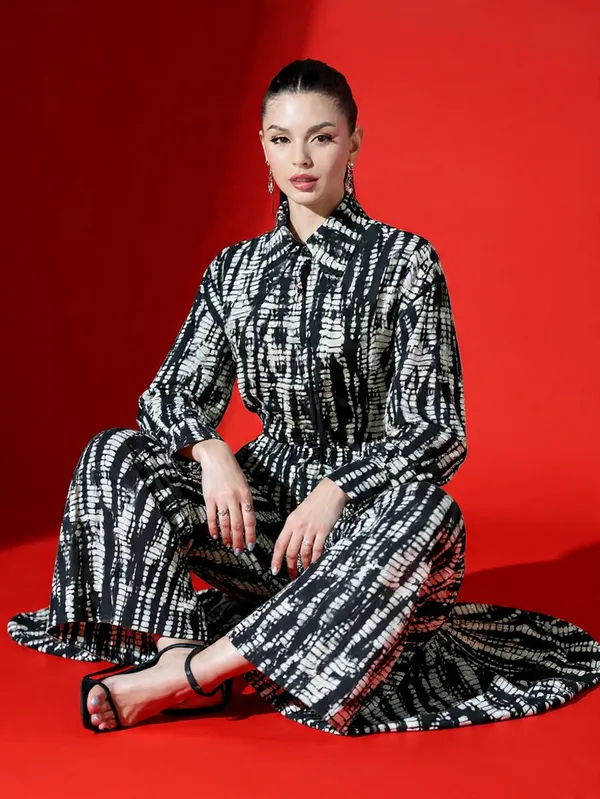 Black_Rayon_Slub_Urban_Printed_Co-Ord_Ensemble_For_Women
