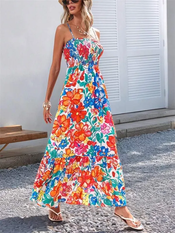 Floral_Rayon_Slub_Elegant_Evening_Maxi_Dress_For_Women