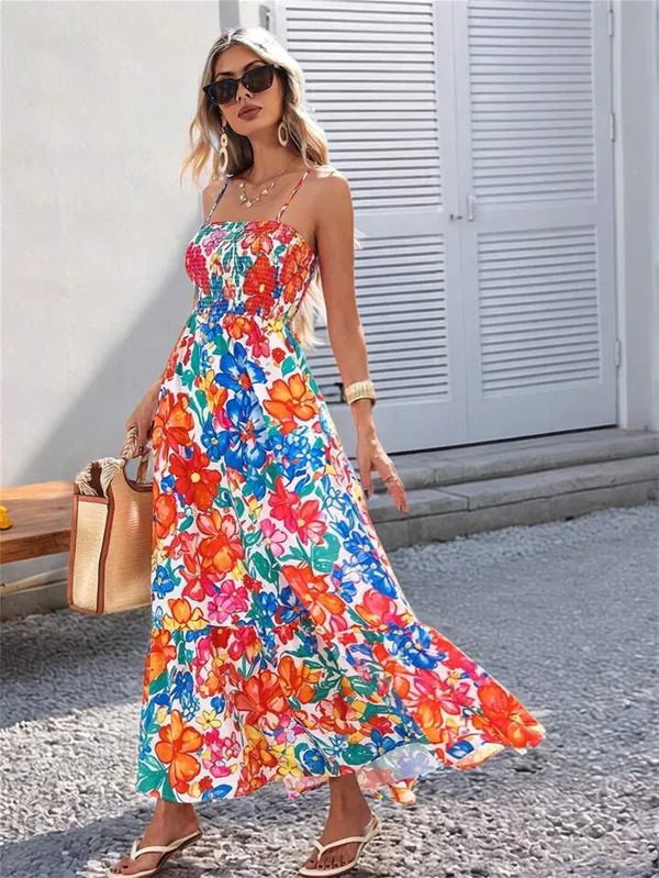 Floral_Rayon_Slub_Elegant_Evening_Maxi_Dress_For_Women