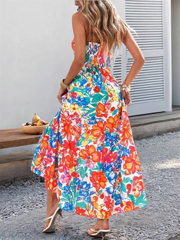 Floral_Rayon_Slub_Elegant_Evening_Maxi_Dress_For_Women
