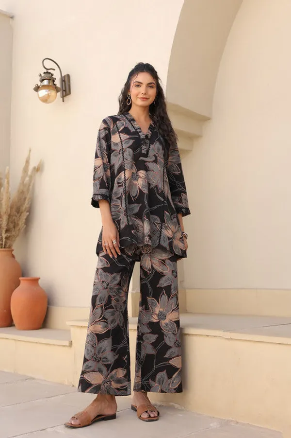Black_Rayon_Slub_Co-Ord_Set_For_Women