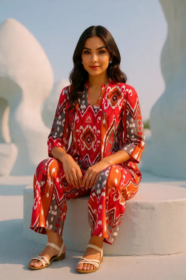 Rayon_Slub_Co-ord_Set_For_Women