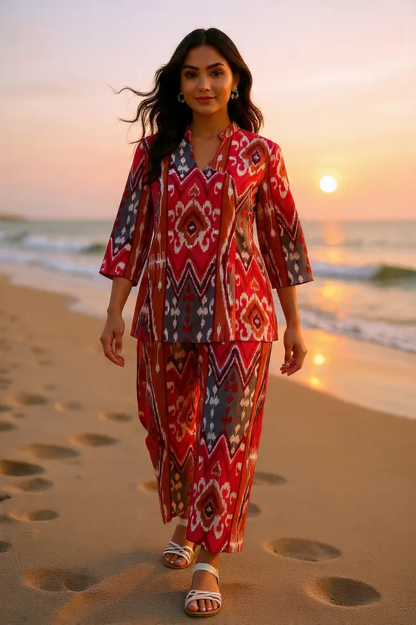Rayon_Slub_Co-ord_Set_For_Women