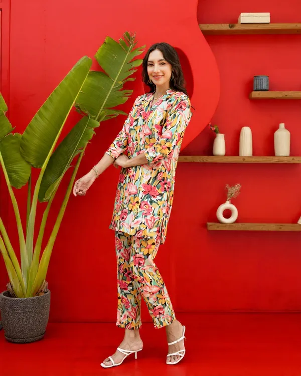 Floral_Rayon_Slub_Co-Ord_Set_For_Women