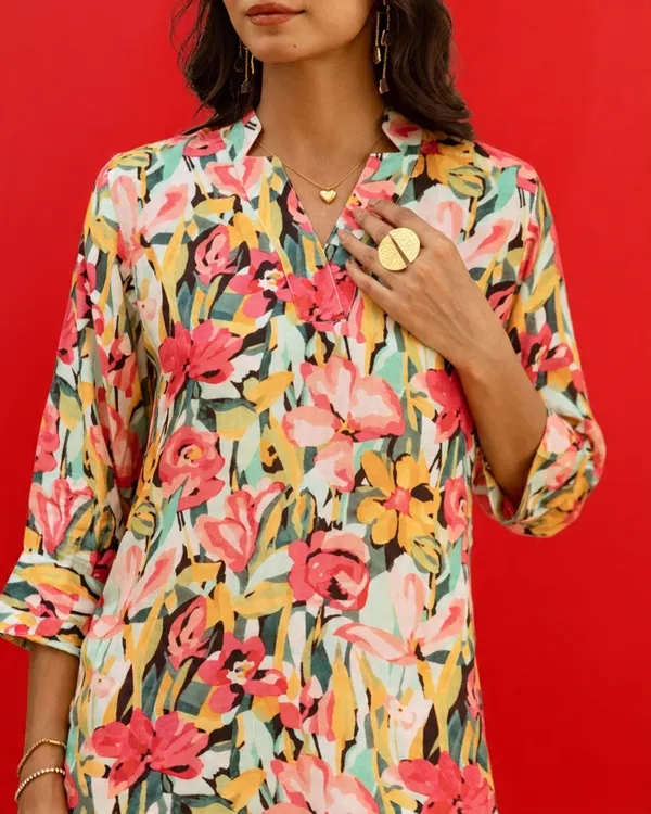 Floral_Rayon_Slub_Co-Ord_Set_For_Women