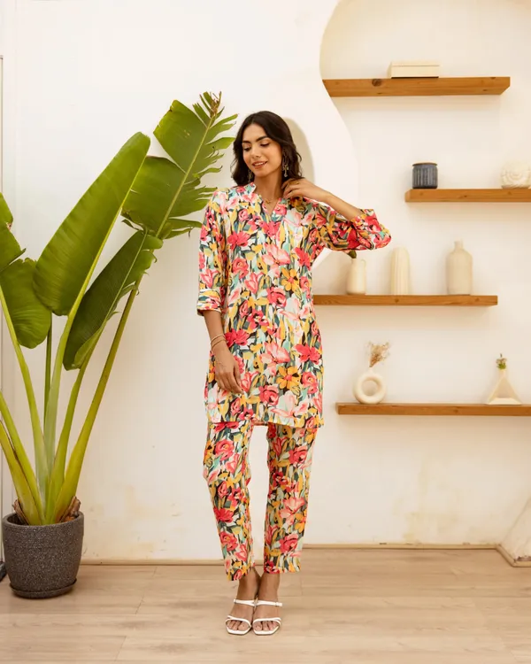 Floral_Rayon_Slub_Co-Ord_Set_For_Women